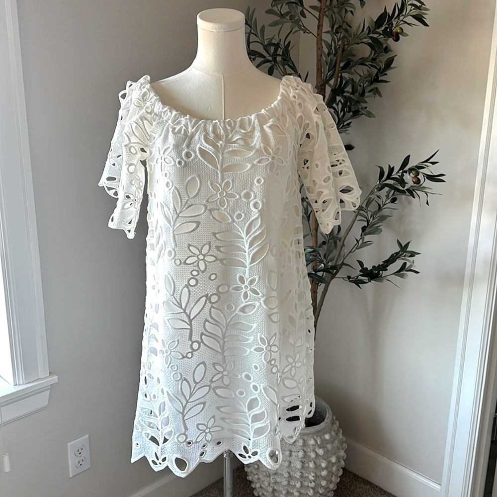 M - Anthropologie | Dresses | Yoana
Baraschi Off The Shoulder White